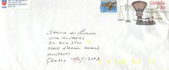 Entier Postal Postal Stationary Canada Balance Dayton 