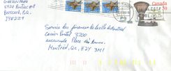 Entier Postal Postal Stationary Canada Balance Dayton Labrairie