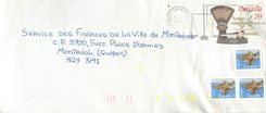 Entier Postal Postal Stationary Canada Balance Dayton 