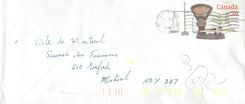 Entier Postal Postal Stationary Canada Balance Dayton St Felix de Valois
