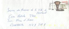 Entier Postal Postal Stationary Canada Balance Dayton 