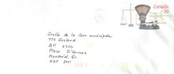 Entier Postal Postal Stationary Canada Balance Dayton 
