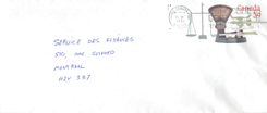 Entier Postal Postal Stationary Canada Balance Dayton 