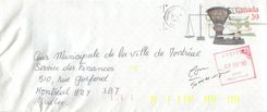 Entier Postal Postal Stationary Canada Pese Personnes 