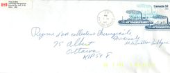 Entier Postal Postal Stationary Canada Bateaux Bateau Pointe du Lac