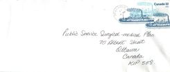 Entier Postal Postal Stationary Canada Bateaux Bateau Penfield