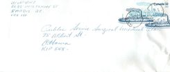 Entier Postal Postal Stationary Canada Bateaux Bateau Saret