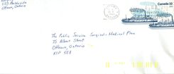 Entier Postal Postal Stationary Canada Bateaux Bateau ottawa