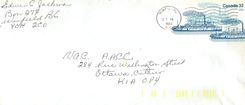 Entier Postal Postal Stationary Canada Bateaux Bateau Winfield