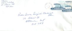 Entier Postal Postal Stationary Canada Bateaux Bateau Stony Plain