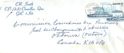 Entier Postal Postal Stationary Canada Bateaux Bateau chandeler