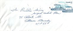 Entier Postal Postal Stationary Canada Bateaux Bateau 