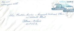 Entier Postal Postal Stationary Canada Bateaux Bateau Willingoon
