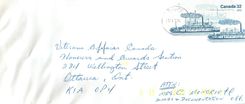 Entier Postal Postal Stationary Canada Bateaux Bateau Gaspe