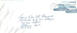 Entier Postal Postal Stationary Canada Bateaux Bateau Lacolle