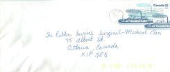 Entier Postal Postal Stationary Canada Bateaux Bateau Lazo