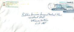Entier Postal Postal Stationary Canada Bateaux Bateau Woodstock