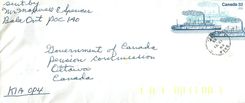 Entier Postal Postal Stationary Canada Bateaux Bateau Bala