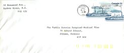 Entier Postal Postal Stationary Canada Bateaux Bateau Sydney