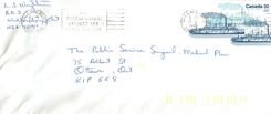Entier Postal Postal Stationary Canada Bateaux Bateau Wallace