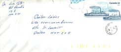 Entier Postal Postal Stationary Canada Bateaux Bateau Val Parasis