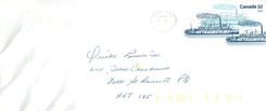 Entier Postal Postal Stationary Canada Bateaux Bateau Jonquiere