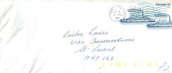 Entier Postal Postal Stationary Canada Bateaux Bateau Pointe du Lac