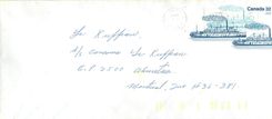 Entier Postal Postal Stationary Canada Bateaux Bateau 