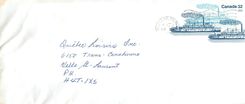 Entier Postal Postal Stationary Canada Bateaux Bateau Havre St Pierre