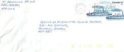 Entier Postal Postal Stationary Canada Bateaux Bateau 