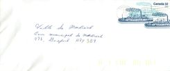 Entier Postal Postal Stationary Canada Bateaux Bateau Mascouche