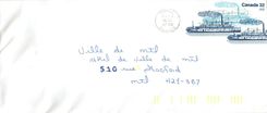 Entier Postal Postal Stationary Canada Bateaux Bateau Sorel