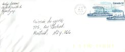 Entier Postal Postal Stationary Canada Bateaux Bateau Repentigny