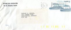 Entier Postal Postal Stationary Canada Bateaux Bateau 