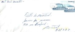 Entier Postal Postal Stationary Canada Bateaux Bateau 