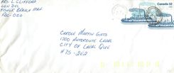 Entier Postal Postal Stationary Canada Bateaux Bateau 
