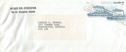 Entier Postal Postal Stationary Canada Bateaux Bateau 