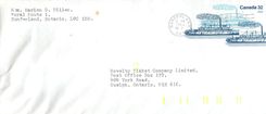 Entier Postal Postal Stationary Canada Bateaux Bateau Sunderland