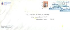Entier Postal Postal Stationary Canada Bateaux Bateau 