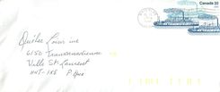 Entier Postal Postal Stationary Canada Bateaux Bateau Waterloo