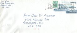 Entier Postal Postal Stationary Canada Bateaux Bateau 
