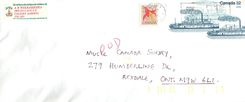 Entier Postal Postal Stationary Canada Bateaux Bateau Calgary