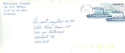 Entier Postal Postal Stationary Canada Bateaux Bateau La Baie
