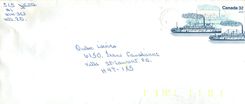 Entier Postal Postal Stationary Canada Bateaux Bateau 