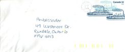 Entier Postal Postal Stationary Canada Bateaux Bateau Winniped