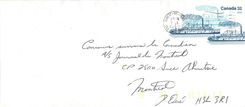 Entier Postal Postal Stationary Canada Bateaux Bateau Ste Therese 