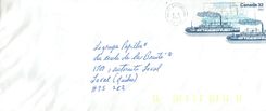 Entier Postal Postal Stationary Canada Bateaux Bateau 