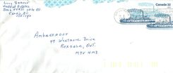 Entier Postal Postal Stationary Canada Bateaux Bateau 