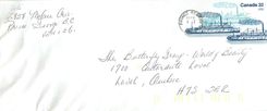 Entier Postal Postal Stationary Canada Bateaux Bateau 