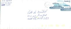 Entier Postal Postal Stationary Canada Bateaux Bateau 